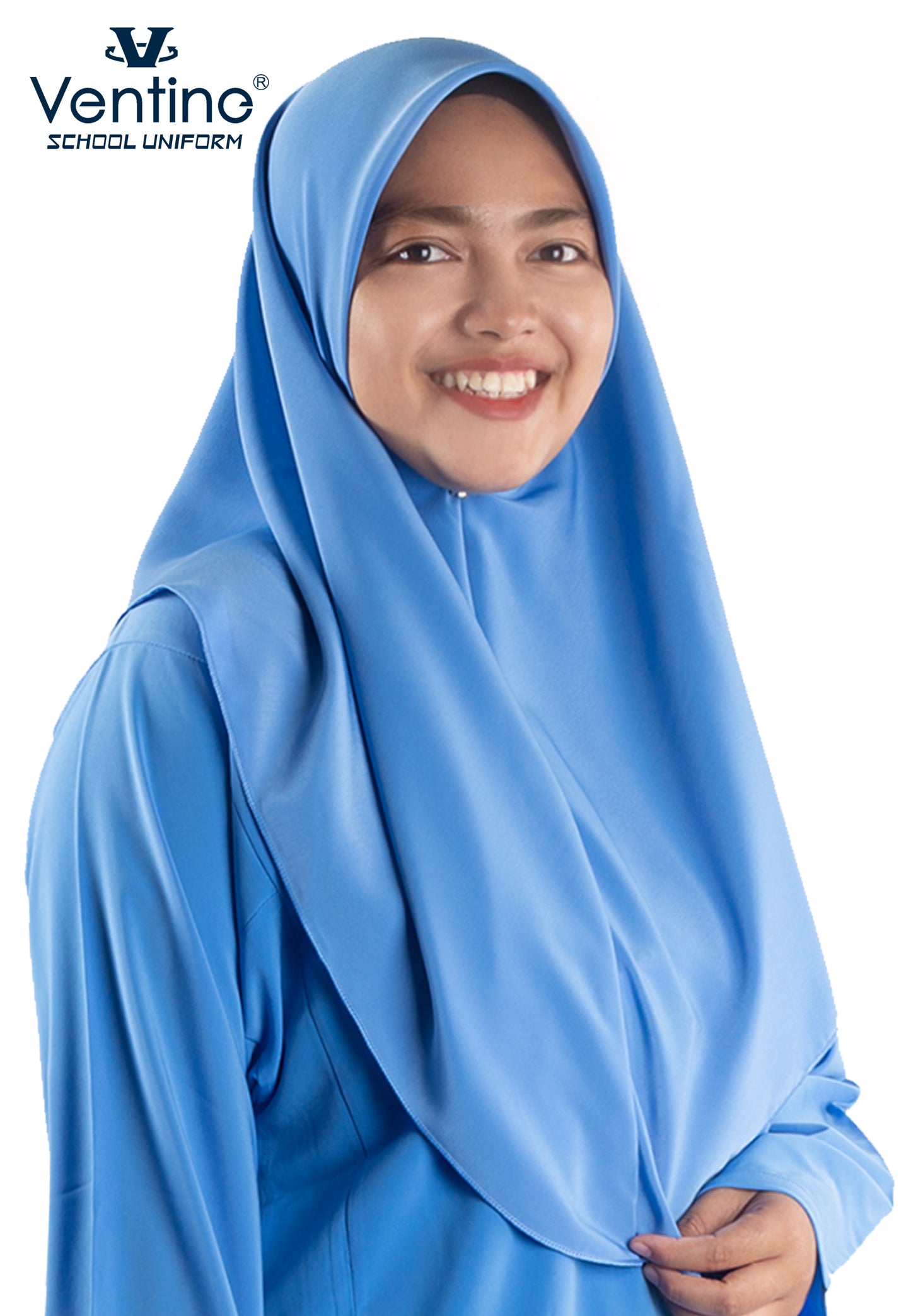 Tudung Pengawas Sekolah Rendah/Menengah Kain Licin 5 Warna (TUDUNG SAHAJA)