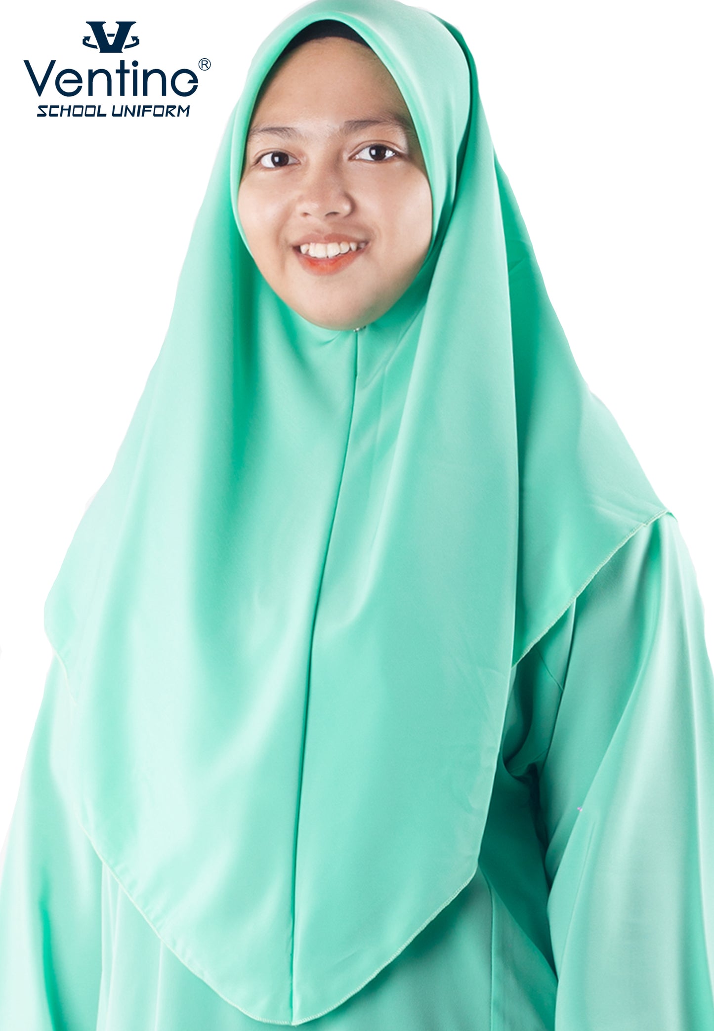 Tudung Pengawas Sekolah Rendah/Menengah Kain Licin 5 Warna (TUDUNG SAHAJA)