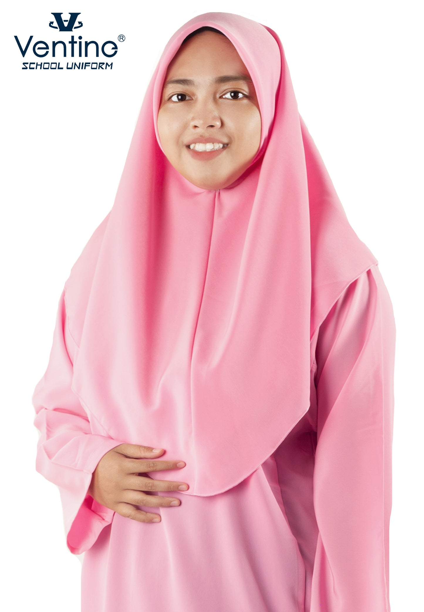 Tudung Pengawas Sekolah Rendah/Menengah Kain Licin 5 Warna (TUDUNG SAHAJA)