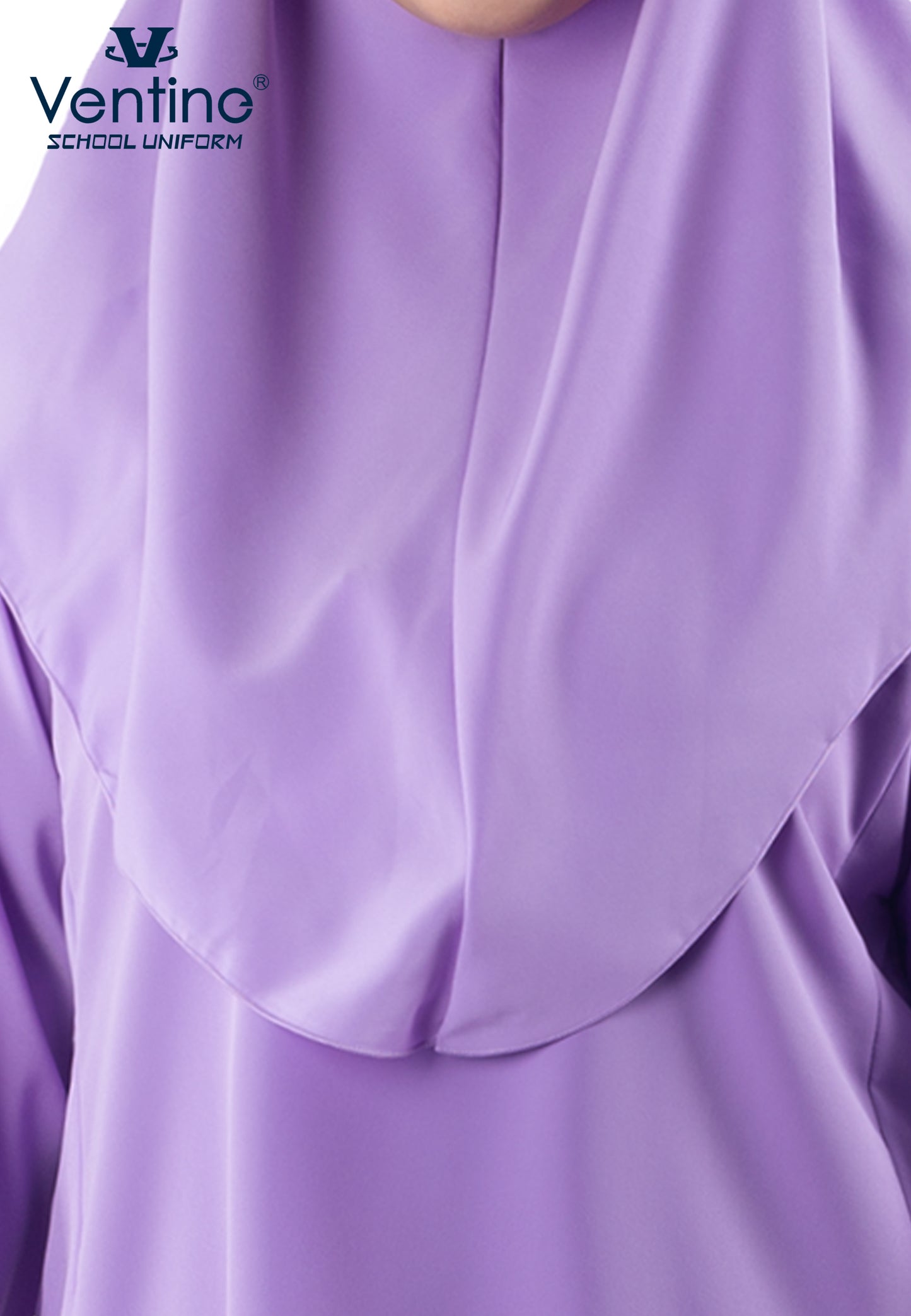 Tudung Pengawas Sekolah Rendah/Menengah Kain Licin 5 Warna (TUDUNG SAHAJA)